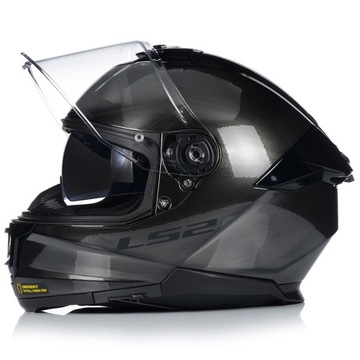 МОТОЦИКЛЬНЫЙ ШЛЕМ LS2 FF808 STREAM II ДЖИНСЫ КЕВЛАРОВАЯ СИСТЕМА PINLOCK + BLEND