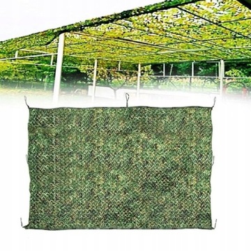 WOJSKOWA OGRODOWA DZUNGLA SIATKA MASKUJACA 3x12m