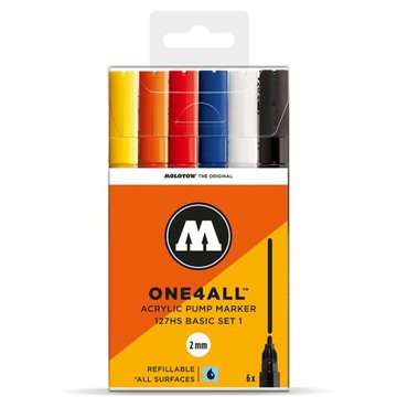 Molotow One4All 127HS TryoutKit Basic Set 1