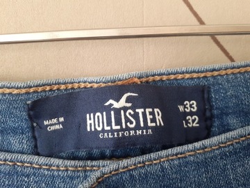 HOLLISTER-SUPER SPODNIE 33/32 J5