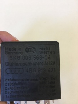 AUDI A6 C5 RELÉ SVĚTEL 4B0919471