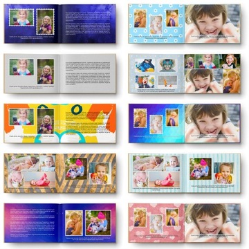 A4 Photo-Box Horizontal 40 страниц твердый переплет, фото-файл