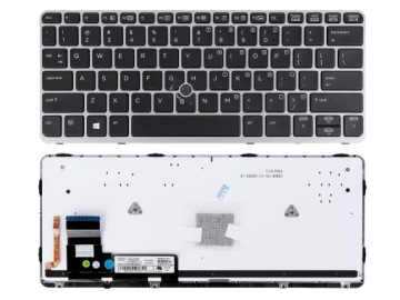Klávesnice Pro Hp Elitebook 820 G1 820 G2 720 G1 725 G1 G2 Led