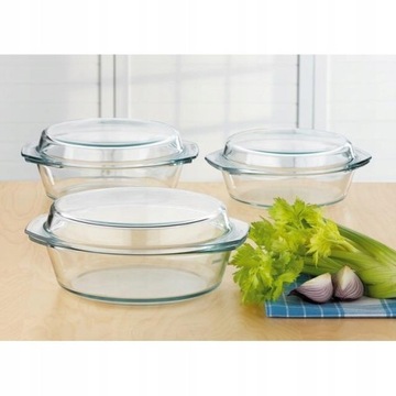 SIMAX КРУГЛАЯ ЗАРАБОТОЧНАЯ БЛЮДА С КРЫШКОЙ 3,7 Л