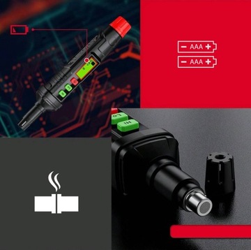 КАРМАННЫЙ МИНИ-ДЕТЕКТОР ЛЕГКОВОСПЛАМЕНЯЮЩИХСЯ ГАЗА HABOTEST ЖК-ЭКРАН И СИГНАЛИЗАЦИЯ