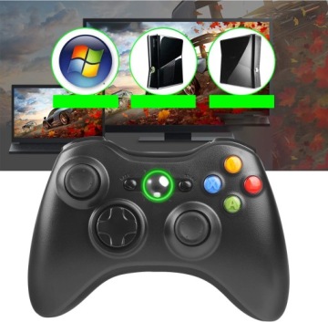 БЕСПРОВОДНОЙ ГЕЙМПАД ДЛЯ ПК XBOX 360 ЧЕРНЫЙ