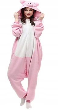 Piżama Onesie KIGURUMI Świnia Świnka Pinki