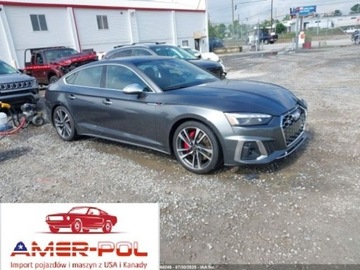 Audi A5 B10 2024 Audi S5 Coupe SPORTBACK PRESTIGE TFSI QUATTRO TIPTRONIC 2024, od ubezpiecz