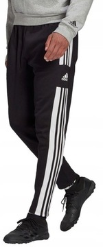 Adidas spodnie poliestrowe piłkarskie czarne męskie Sq21 tr GK9545 R. 3XL