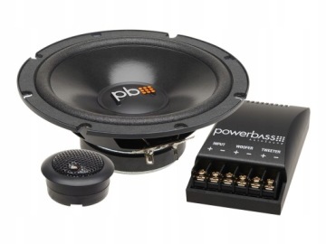 Двухполосные автомобильные динамики PowerBass S-60C, 165 мм, RMS, 70 Вт.