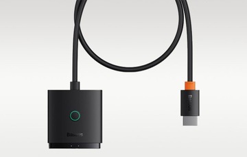 АДАПТЕР-ХАБ С ДВУНАПРАВЛЕННЫМ ПЕРЕКЛЮЧАТЕЛЕМ BASEUS COMPACT 2 В 1 3X HDMI 2.0 4K 60 Гц