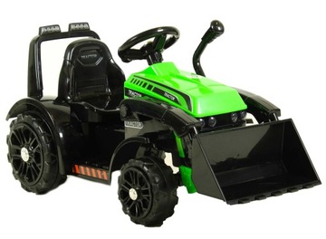 ТРАКТОР АККУМУЛЯТОР ПРИЦЕП ДИСТАНЦИОННЫЙ СВЕТОДИОД ТИХАЯ МУЗЫКА ЗЕЛЕНЫЙ