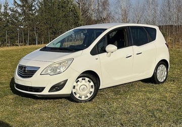 Opel Meriva II Mikrovan 1.4 Turbo ECOTEC 120KM 2010 Opel Meriva klimatyzacja, nawigacja, serwis ASO, BEZ KOROZJI 1.4 120KM