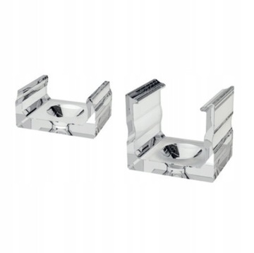 Черный монтажный кронштейн для угловых светодиодных профилей LUMINES C и H