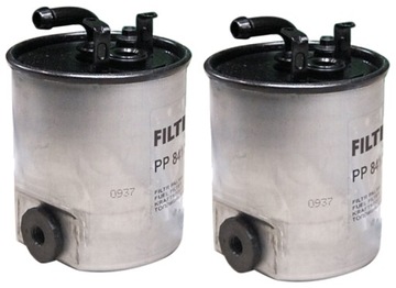 2× FILTRON PP 841/3 FILTR PALIVA
