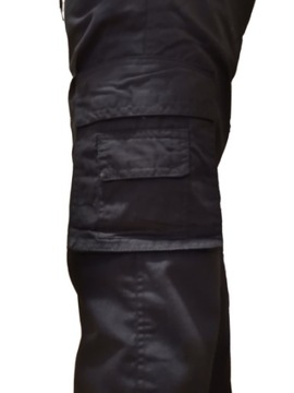SPODNIE BOJÓWKI CZARNE PAS 80-95 CM r. M
