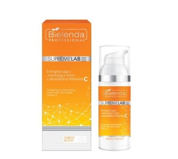 BIELENDA SUPREMELAB ENERGY BOOST ENERGETYZUJĄCY KREM Z WITAMINĄ C 50ML