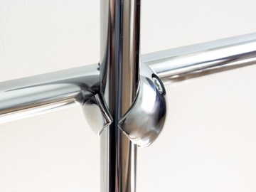 ПРАВЫЙ двухтрубный соединитель fi25 хром