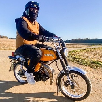 Глушитель PATEK RACING SIMSON S60-85 CROSS R JMP