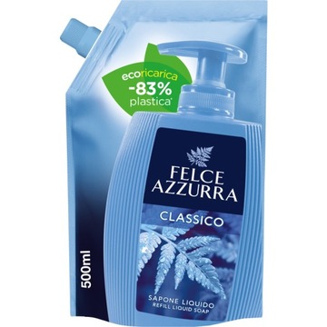 FELCE AZZURRA Classico mydło w płynie 500ml ZAPAS