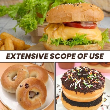 Силиконовые формы, форма для выпечки пончиков, набор форм для пончиков, формы для торта из 6 штук.