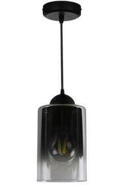 LAMPA WISZĄCA ŻYRANDOL PLAFON EDISON LOFT SZKŁO