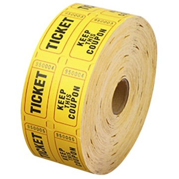 1 roll of Paper Raffle Tickets Events Tickets