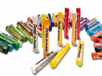 Масляная пастель Pentel 50 цветов.