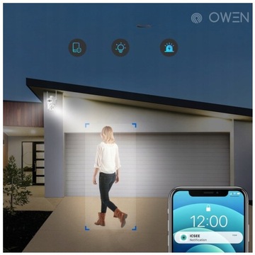 ВРАЩАЮЩАЯСЯ НАРУЖНАЯ КАМЕРА, двойной WIFI ULTRA HD, 4xZOOM, отслеживание движения