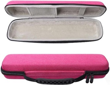 TWARDE ETUI CASE PODRÓŻNE KABURA DO PROSTOWNICY ROŻOWE
