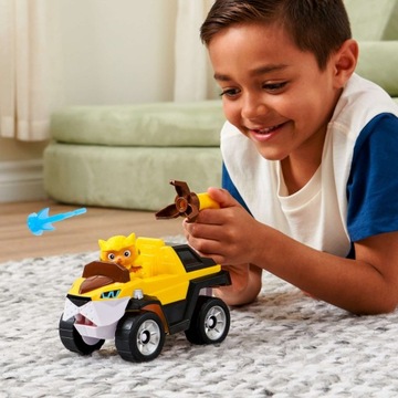 КОШАЧАЯ КОМАНДА PAW PATROL ФИГУРКА ЛЕВА + АВТОМОБИЛЬ