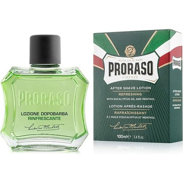 Proraso woda po goleniu seria zielona eukaliptus OPIS!!!