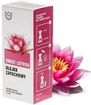 KWIAT LOTOSU Olejek zapachowy 12 ml Naturalne Arom