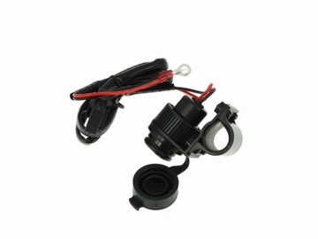 РОЗЕТКА ПРИМИРАКА МОТОЦИКЛА, ВОДОНЕПРОНИЦАЕМАЯ - 12В