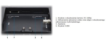 МОНИТОР VILUX 10 ДЮЙМОВ + СКРЫТАЯ IP-КАМЕРА 2 Мпикс.