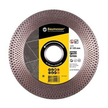 МЕХАНИЧЕСКИЙ СЛАЙДЕР 45 ТРУБ BAUMESSER PRO GRES 125MM