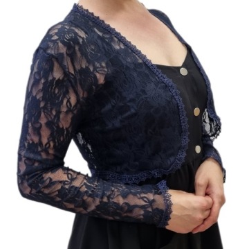 ПОЛУКРУГЛОЕ БОЛЕРО КРУЖЕВНОЕ СВАДЕБНОЕ ПЛАТЬЕ 50/52