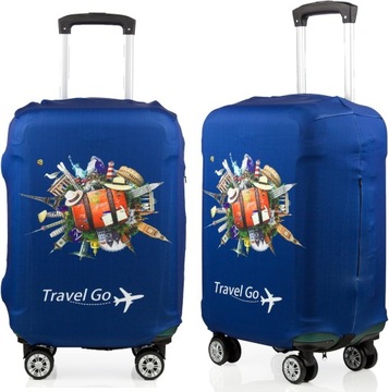 Pokrowiec ochronny na walizkę etui Travel Go L POSH