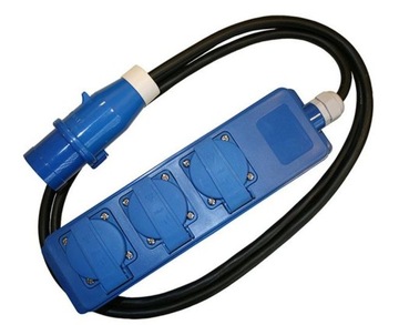 Przedłużacz adapter SCHUKO CEE 150 cm HABA