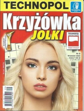 Krzyżówka JOLKI (czerwona) 9/2022 TECHNOPOL
