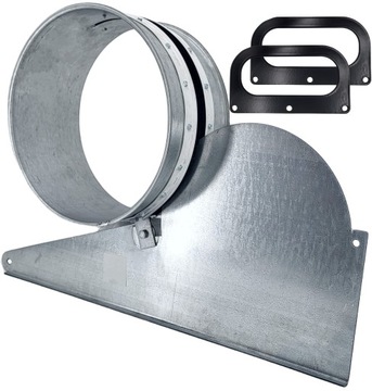ZASUWA BALANSOWA FI 450 mm DO ODCIAGU TROCIN OCYNK