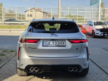 Jaguar F-Pace SVR Facelifting 5.0P V8 550KM 2022 Jaguar F-PACE SVR 5.0 V8 Supercharged 550 KM. FV23, zdjęcie 4