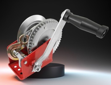 РУЧНАЯ ТРОСОВАЯ ЛЕБЕДКА С РУКОЯТОЧНОЙ ЛЕБЕДКОЙ 816 кг ТРОС 10М ЖЕСТКИЙ