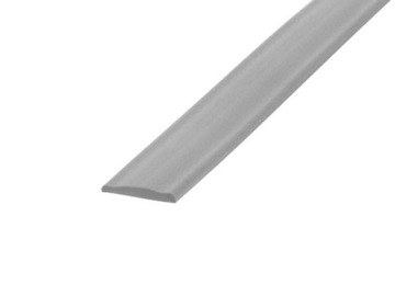 Klin ozdobny listew aluminiowych 12 mm - srebrny