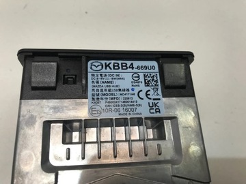 MAZDA CX-60 CX60 2022 2023 PANEL PROPOJENÍ SPONA USB AUX KBB4-669U0