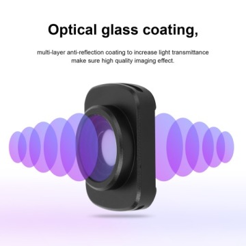 НАКЛАДКА ШИРОКОУГОЛЬНОЙ МАГНИТНОЙ ЛИНЗЫ ДЛЯ КАМЕРЫ DJI OSMO POCKET 1/2