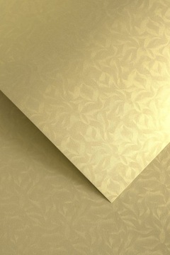 Papier Karton ozdobny OLYMPIA ZŁOTY A4 220g 20a