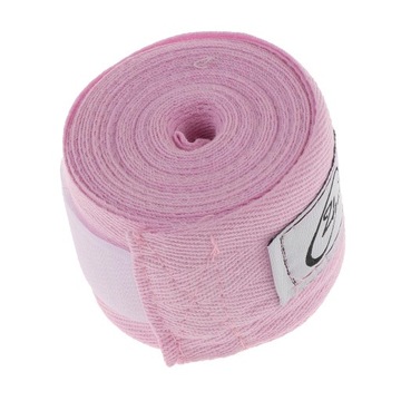 5mx5cm Boxing Hand Bandage Innner Gloves with Thumb Loop For Sports Pink