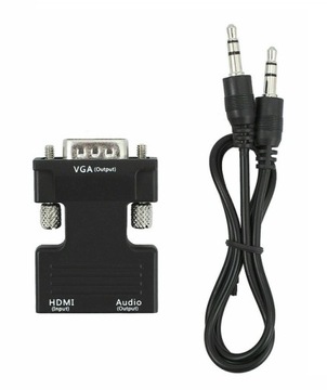 Конвертер из HDMI в VGA + аудио