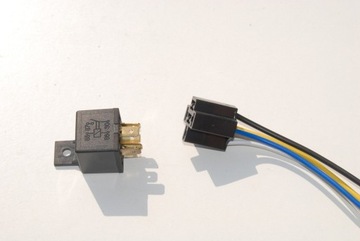 Универсальное реле + розетка 5PIN 12В 30А